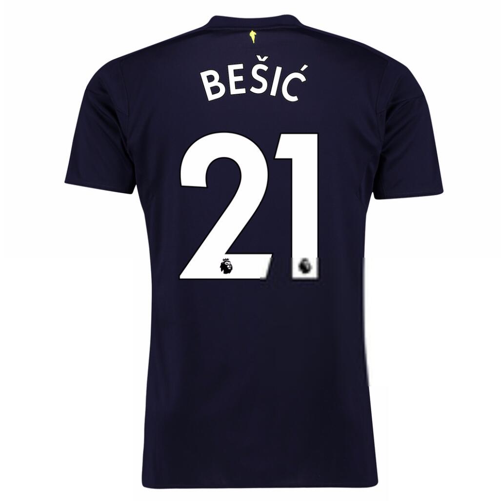 Everton Trikot Ausweich Besic 2017-18 Fussballtrikots Günstig